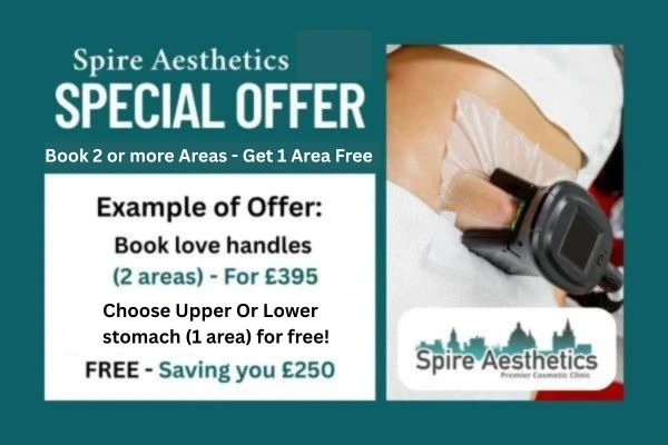 Fat Freezing Promotion Dumfries from Spire Aesthetics - Book Today!