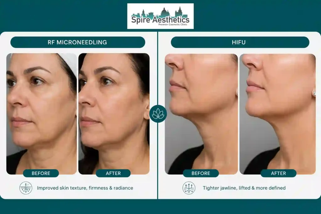 Can RF Microneedling and HIFU Be Combined Dumfries?